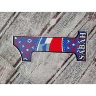 STICKER SABAH MOTOR / KERETA