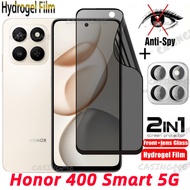 Honor 400 Smart 5G X7d 5G Soft Privacy Hydrogel Film For Honor X7d 400 Honor400 Smart Pro Lite 400Sm