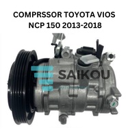 Compressor Aircond Toyota Vios NCP150 2013-2018 4PK  China Brand New