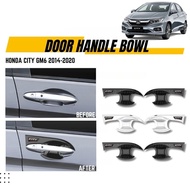 Honda City 2014‑2019 Car Door Bowl Cover Decor For Inner Door Beautification Accessories