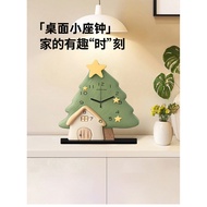 Christmas Decorative Table Clock Pendulum Table Clock