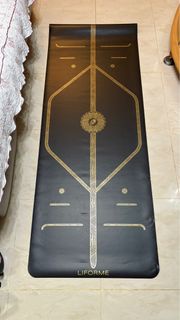 Liforme Black & Gold Yoga Mat 旅行瑜伽墊
