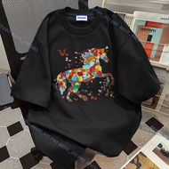 (24-Hour Delivery)REOY 2026 new year Thailand Model Letter Pattern T-Shirt Fabric Is Easy To Stay Mo