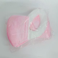 【台灣製】BNN 兒童立體口罩 不織布耳帶M系列 50個(袋裝) 粉色[1-3歲]【香港現貨🇭🇰全店任選2件免運】