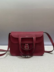 Hermes mini Halzan 石榴紅