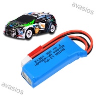 avasios 7.4V 450mAh 20C Lipo Battery 1 pcs 2S for WLtoys K969 K989 K999 P929 P939 RC Car