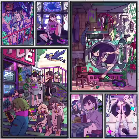 Music Band Z-Zutomayo Poster Trendy And Easy-to-Apply Wall Art Stickers For Home Decor And Dorm Room