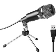 PC microphone,FIFINE Plug &amp;Play Home Studio Cardioid USB Condenser Microphone for Skype, Recordings for YouTube, Google