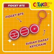 GANTUNGAN BTS ARMY FIDGET KEYCHAIN CLICK | MECHANICAL KEYBOARD KEYCAP