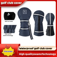 Golf club cover Golf wood cover Multifunctional waterproof and wear-resistant golf wood cover PU gol