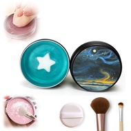Makeup Brush Cleaning Soap, Makeup Brush Cleaning Pad with Soap, Makeup Brush Cleaner, Cosmetic Clea