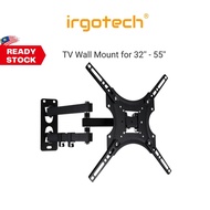 IRGOTECH Full Motion TV Bracket Wall Mount for 32 - 55inch LCD / LED / Plasma support max 22kg TV
