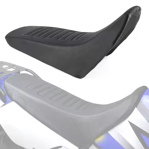 Motorcycle Seat Cover Striped Grip Fit For Suzuki DR650 1996-2025 DR 650 Waterproof Seat Saddle Cush