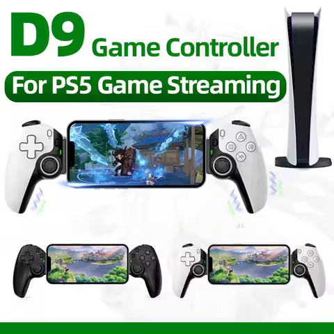 D9 Phone Game Controller Portal PS5 Console Gamepad Cellphone PS5 Game Streaming For PS3 PS4 PC Win1