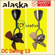 Alaska Designer DC Corner Ceiling Fan/ Swing 13/ Fino/