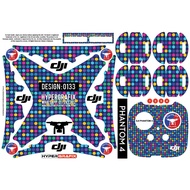 DJI PHANTOM 4 ADV / PRO Sticker Skin Design 0133