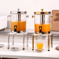 Transparent Juice Bucket Buffet Hotel Glass Beverage Machine Commercial Catering Light Luxury Restau