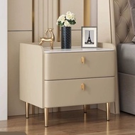 Bedside Table Solid Wood Pine Italian Style Bedroom Complete Bedside Table Modern Minimalist Storage