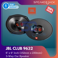 JBL Club 9632 Club Series 6"x9" 3-way car speakers