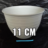 21 white wasp pot, plastic budi jaya brand wasp pot, 21 cm wasp pot