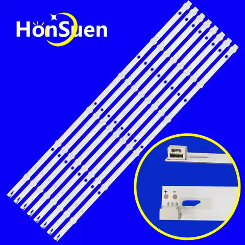 6LED LED backlight Strips 3PIN for Toshiba 55LF621C21 55LF621U21 K550WDC1 A4 4708-K55WDC-A4113N01