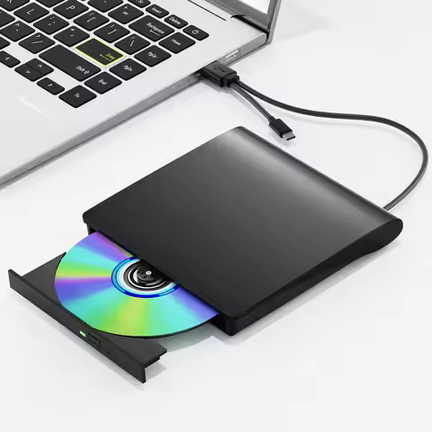 USB3.0 External Blu-ray Drive for Laptop PC Windows 11/10 Mac Portable 3D BD-RW Drive BD DVD CD Play