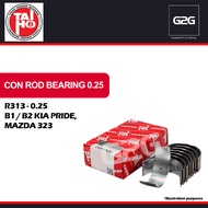 tCON ROD BEARING 0.25 -TAIHO R313- B1 / B2 KIA PRIDE, MAZDA 323