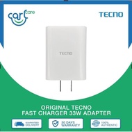 Original Tecno Fast Charger 33w Adapter