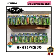 Senses Savior 50s Killer Sebarau Sinking Minnow Fishing Lure