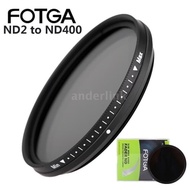 [Expret] FOTGA 58mm Slim Fader Variable ND Filter ND2 To ND400