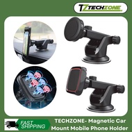 TECHZONE- Magnetic Car Mount Mobile Phone Holder for Car Dashboard, Universal for all Mobile Phones