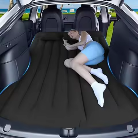 Car Air Mattress Inflatable Bed Compatible with Tesla Model Y Mattress for SUV Truck RV Van Backseat