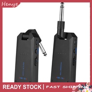 henye AM-5G Wireless 5.8G Guitar System Rechargeable Audio Transmitter and Receiver ISM Band for Ele
