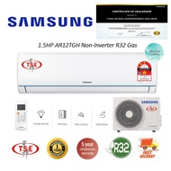 SAMSUNG (AR12TGH) 1.5HP Wall Type Non-Inverter R32 Gas Air Cond