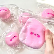 SQUISHY Taba Bun Piggy Squishy Taba Cute Anti-Stress Squeeze Toy Squishy Taba Paw