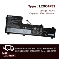 (ส่งฟรี ประกัน 1 ปี)Lenovo Battery Notebook Lenovo Xiaoxin PRO16 2021 L20C4PE1 SB11B66553 L20M4PE1 เ