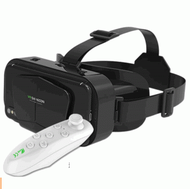 Others - 頭戴式3d VR眼鏡[G10黑（英文）+Y1白遙控 ]