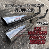 CUTTING STD EXHAUST GL BELANG 28MM EX5 KRISS100 KRISS110 WAVE100R EKZOS EXZOS