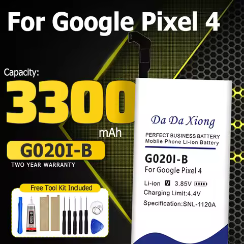 NEW G020I-B 3300mAh Battery for Google Pixel 4 Batteries