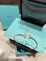 Tiffany &amp; Co T wire 鑽石手鐲