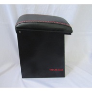 Armrest Console Box Perodua Bezza Arm Rest Hand Rest PU With Red Line