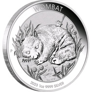 Australian silver Wombat 2023-1oz silver coin