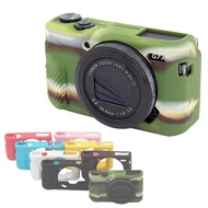 New Silicone Rubber Camera Body Soft Protection Cover Camera Case bag Skin For Canon Camera EOS G7XI
