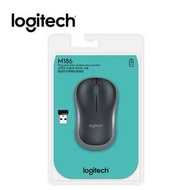 全新 Logitech 羅技 M186 無線滑鼠 2.4GHz無線連線技術 含接收器 非unifying 省電 有開關