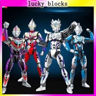 Ultraman Style GUTS WING 1 Orb Calibur Zero Tiga Creative Model Trend Play DIY Building Blocks Kids 