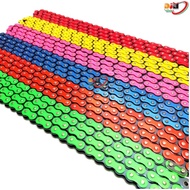 HIJAU MERAH Racing Thin Chain 415H Color Yellow Green Pink Red Rantai 415