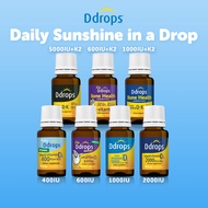 [Halal] Ddrops Liquid Vitamin D3 Dietary Supplement – Pure & Easy Absorption