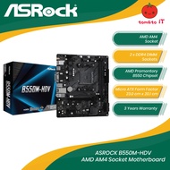 ASROCK B550M-HDV - AM4 MATX Motherboard Bundle with AMD Processor