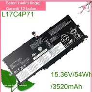 True laptop Battery L17C4P71 15.36V/54Wh/3520mAh L17M4P71 L17M4P73 01AV474 01AV475 01AV499For X1 Yog