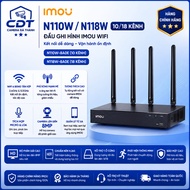 Genuine Imou Wifi video recorder 10 channels 18 channels IMOU N110W-8A0E and NVR-N118W-8A0E